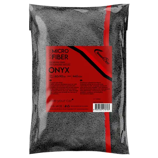 Product image: ONYX Microfiber Car Drying Towel 60x90cm 440GSM – Anthracite