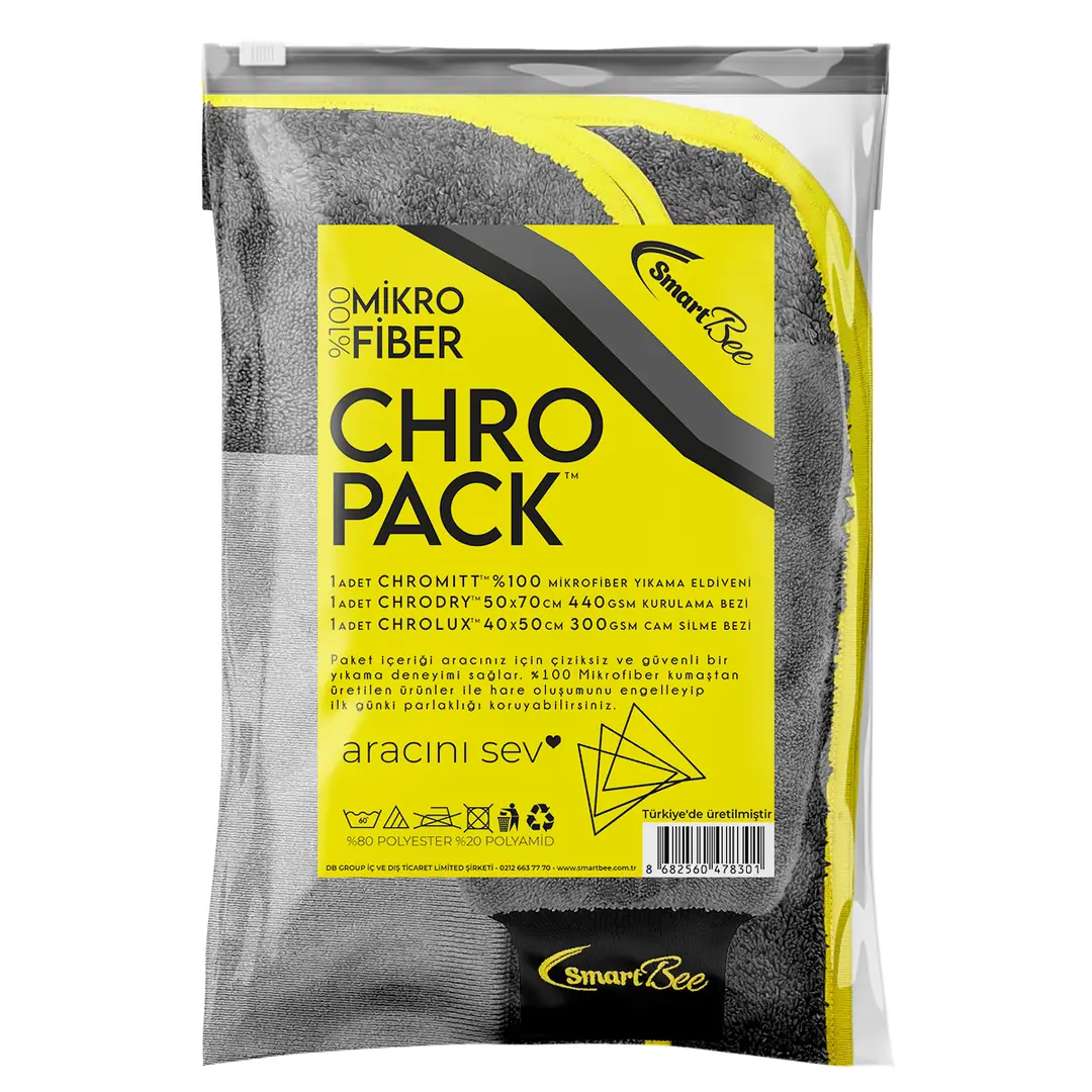 Product image: CHROPACK Microfiber Car Wash Kit