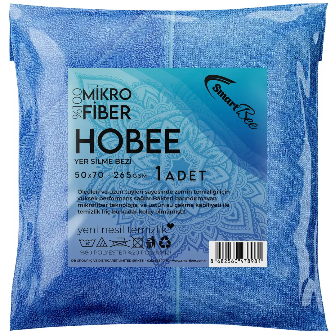 Hobee Microfiber Floor Cleaning & Drying Cloth 55x65 cm 270 GSM