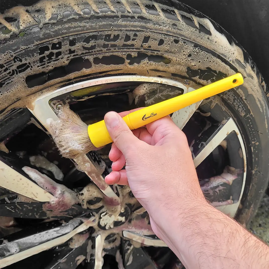 FORCE Perie Detailing Auto cu Păr de Cal 19cm 30mm
