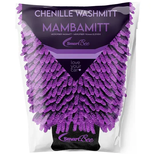 MAMBAMITT Microfiber Chenille Car Wash Mitt