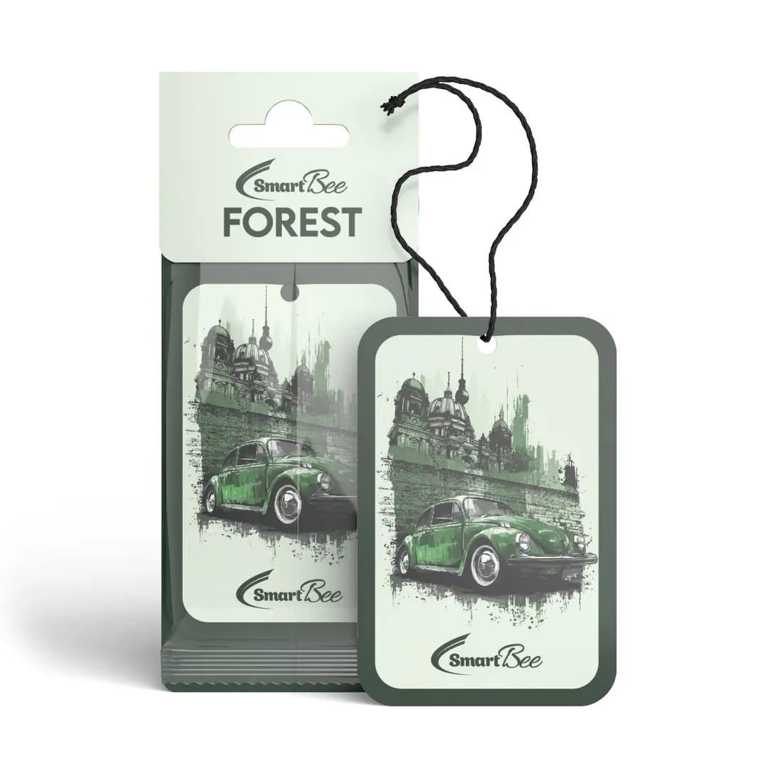 FOREST Bamboo Hanging Car Air Freshener