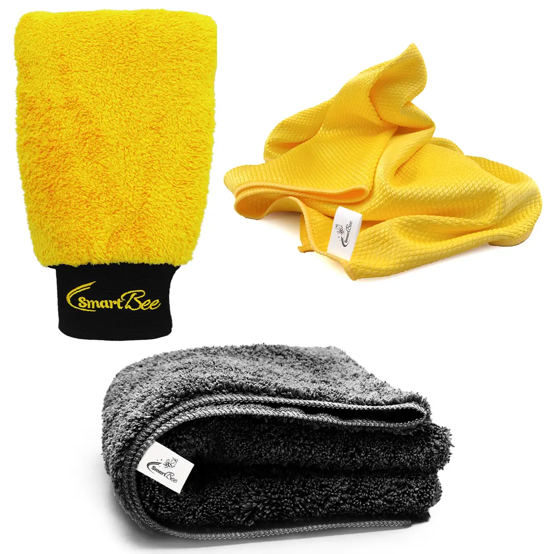 Premium Microfiber Car Wash Kit