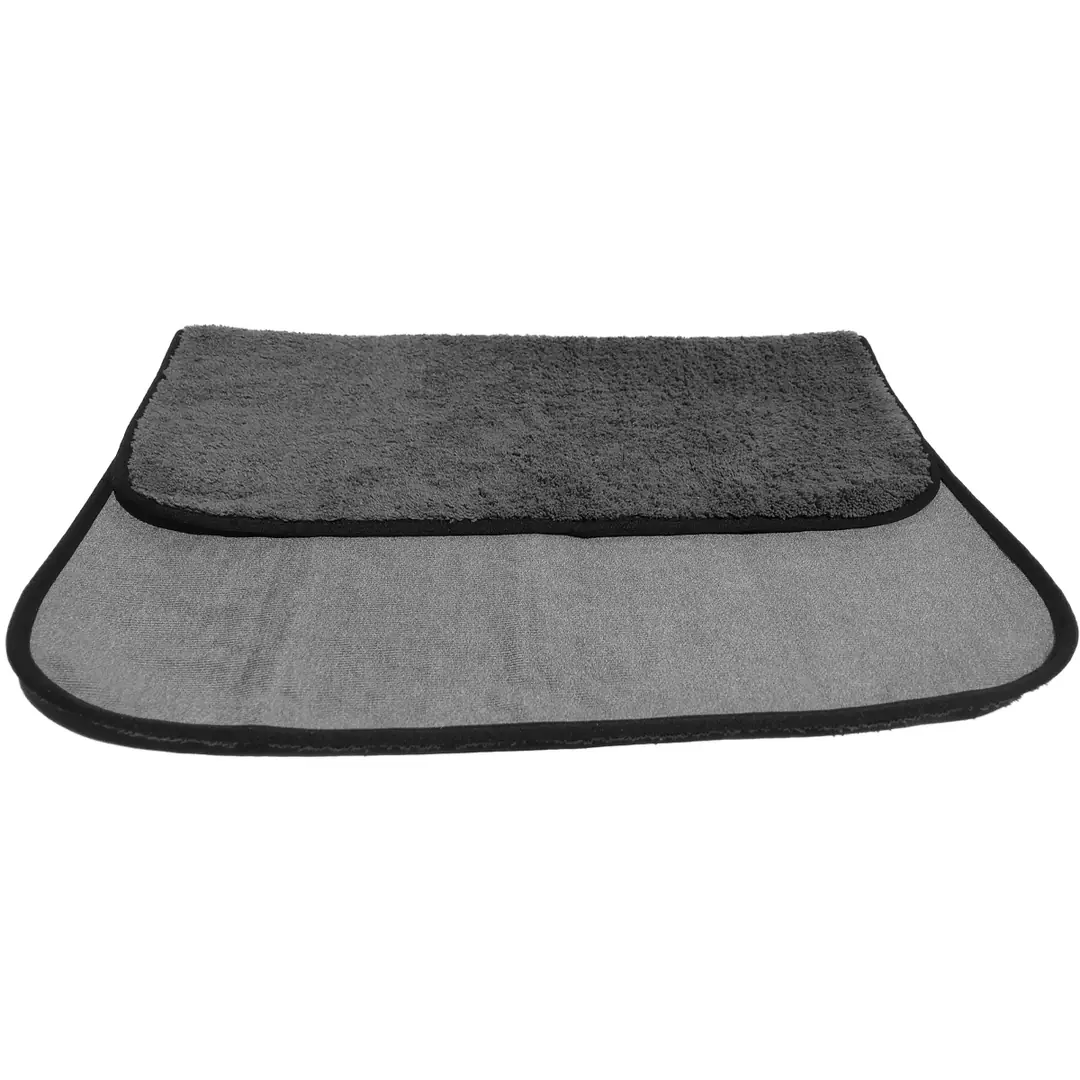 TITANIUM Prosop Auto din Microfibră cu Două Fețe pentru Uscare și Geamuri 50x70cm 760GSM