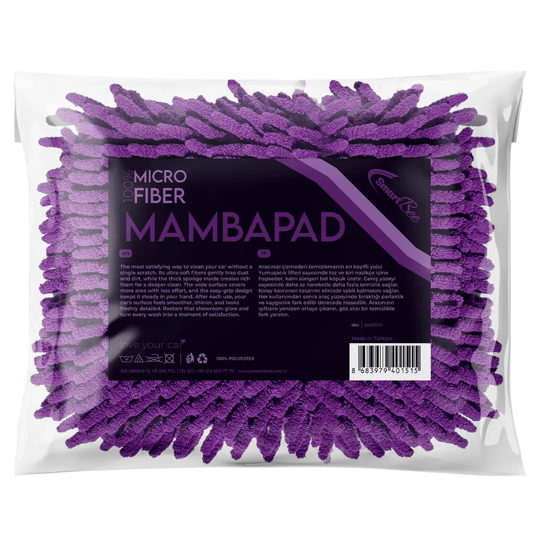 Product image: MAMBAPAD Microfiber Chenille Car Wash Sponge
