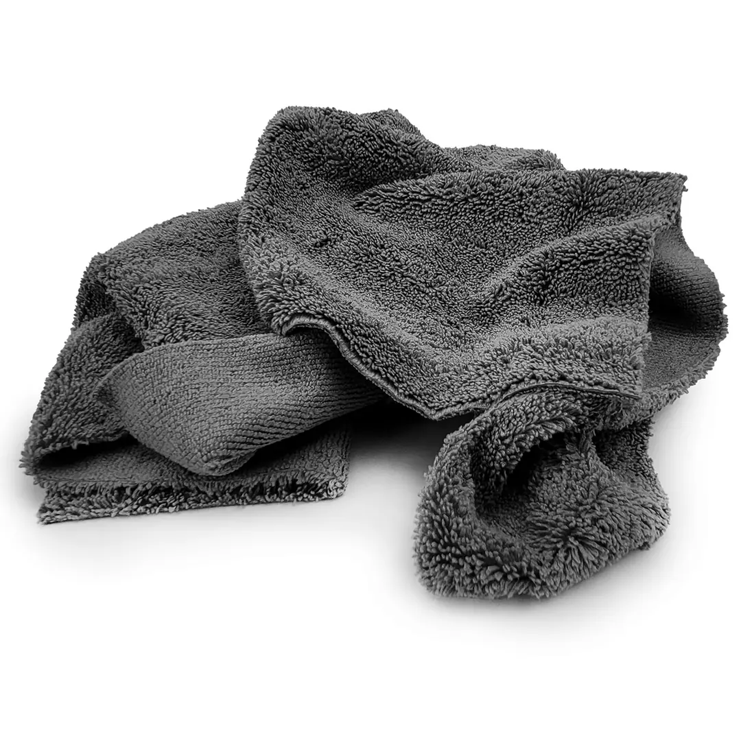 PRINCE Edgeless Car Drying Towel 50x70cm 500GSM – Grey
