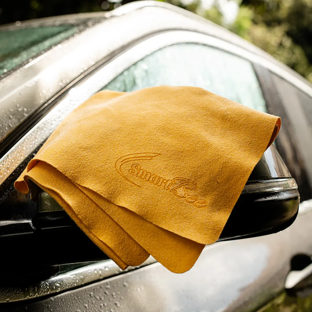 CHAMOIS Microfiber Chamois Car Drying Cloth 50x70 cm 350 GSM – 10-Pack