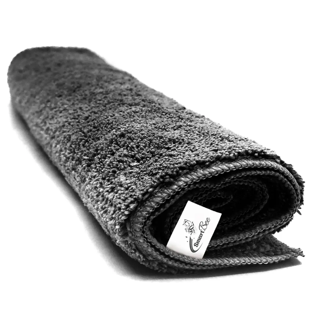 Mikrofiber Çift Yüzlü Araç Kurulama Bezi 50x70cm 440GSM - Antrasit