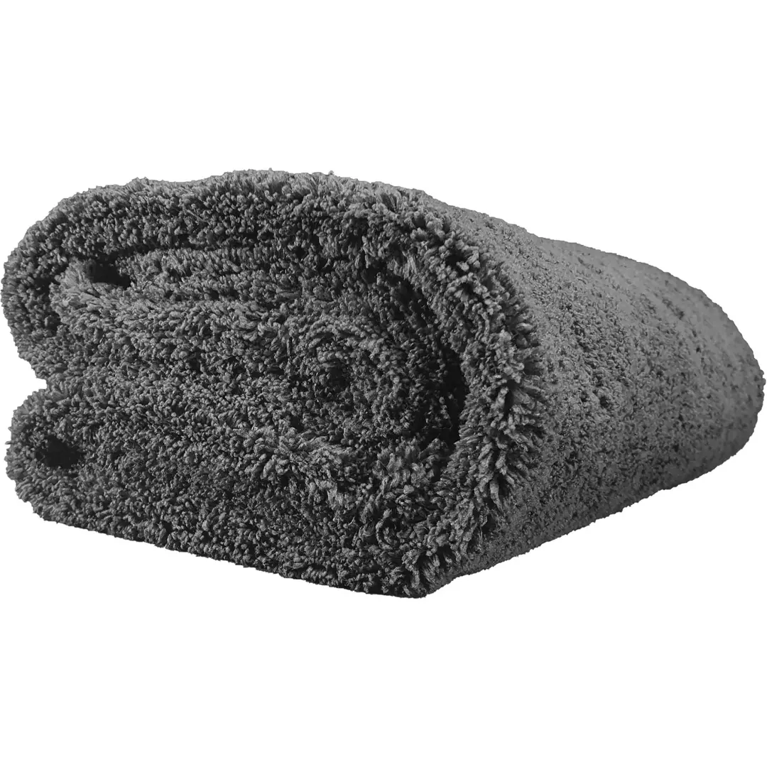 QUEENDRY Edgeless Prosop de Uscare Auto din Microfibră 50×70cm 1000GSM – Antracit