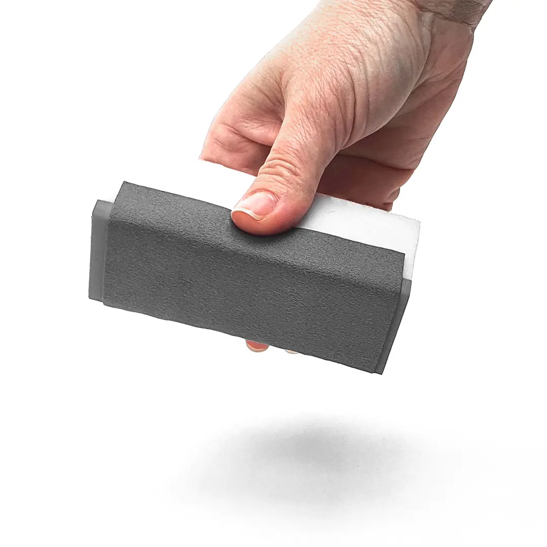 CHROMIC Set 10 Lavete din Microfibră Suede pentru Aplicare Ceramică 10x10cm 200GSM – Gri