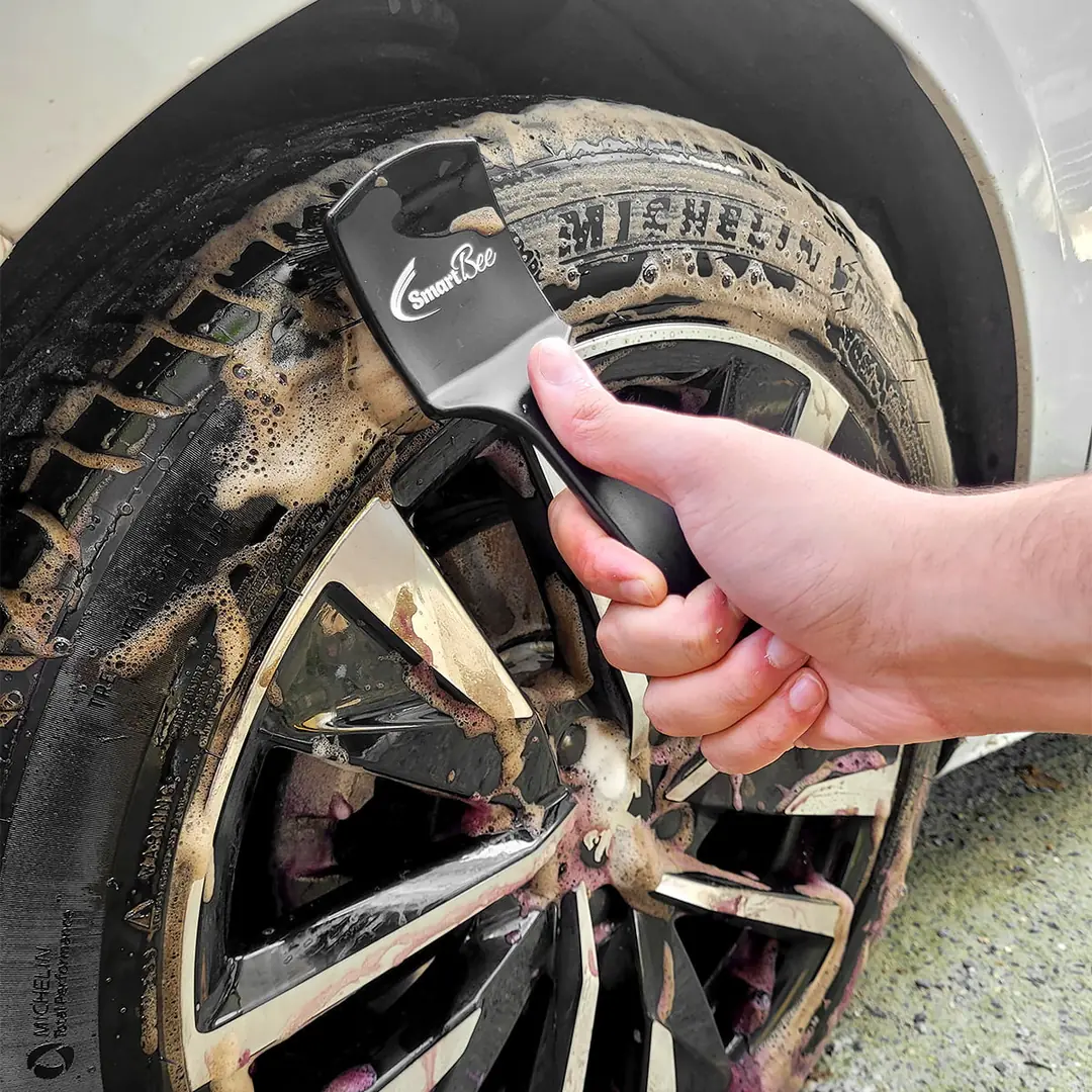 STIFF Perie dură pentru curățarea anvelopelor auto 21 cm