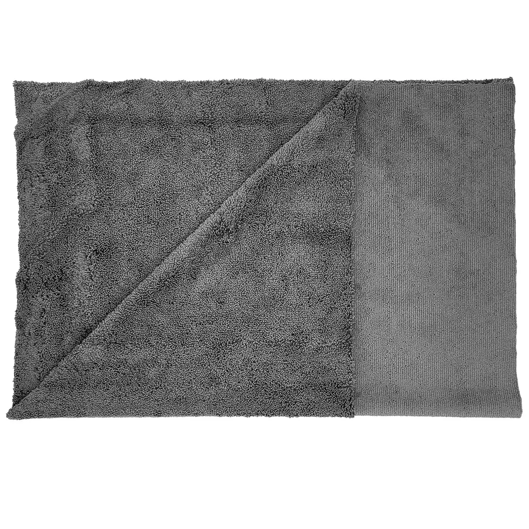 PRINCE Edgeless Car Drying Towel 50x70cm 500GSM – Grey