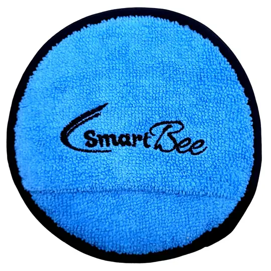 Microfiber Polishing, Wax & Dashboard Applicator Pad - Blue