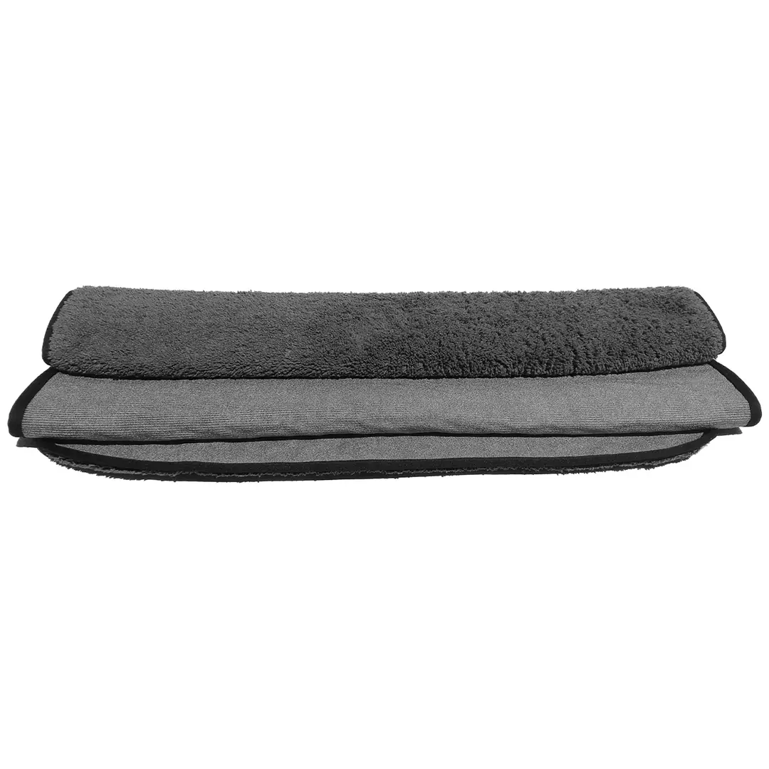 TITANIUM Prosop Auto din Microfibră cu Două Fețe pentru Uscare și Geamuri 50x70cm 760GSM