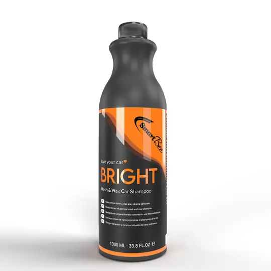 Ürün görseli: BRIGHT Hidrofobik Cilalı Oto Yıkama Şampuanı - 1000 ml