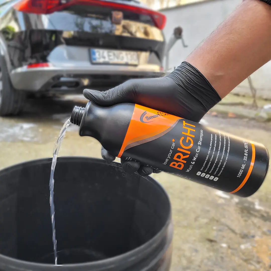 BRIGHT Șampon Auto Hidrofob cu Ceară – 1000 ml
