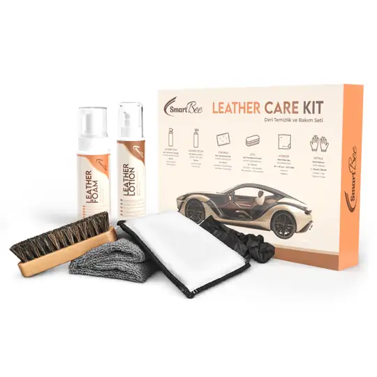Product image: LEATHER CARE KIT Leather Cleaning & Care Set