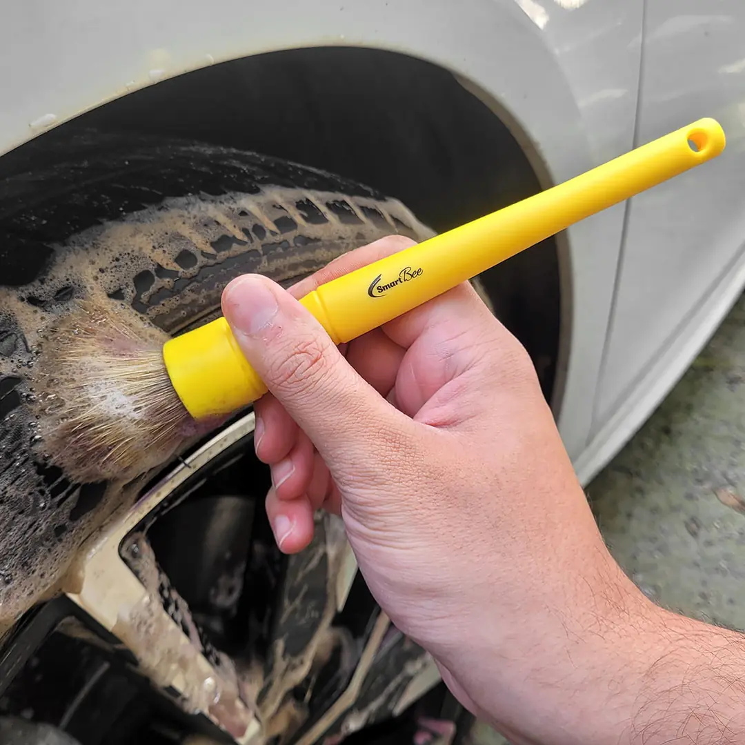 FORCE Perie Detailing Auto cu Păr de Cal 19cm 30mm
